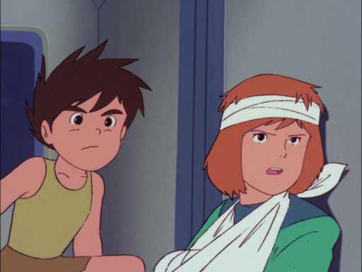 Future Boy Conan 21 monsley wounded